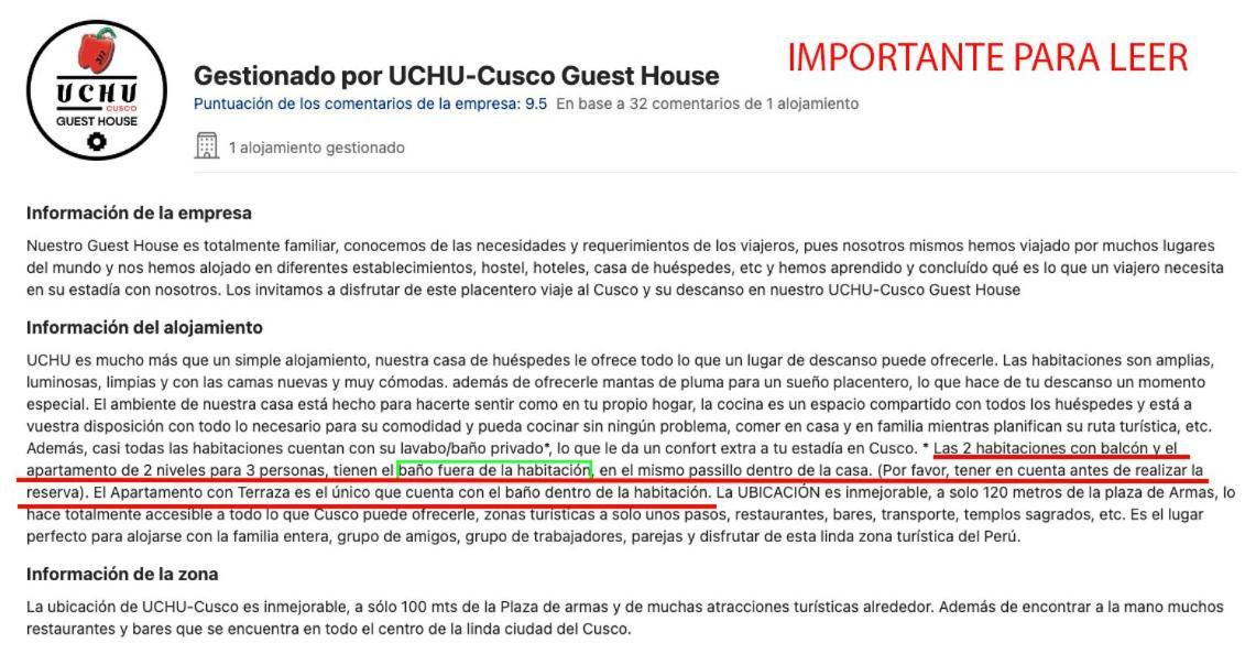 Couette-café Uchu - Cusco